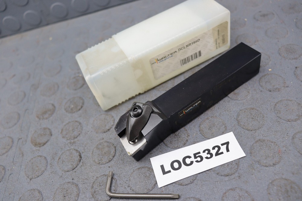 WALTER VALENITE DCLNR16 INDEXABLE TURNING SHANK 1” CNMG LOC5327