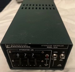 Weinschel Engineering Model 3210 programmable step attenuator DC-2 Ghz 0-127DB