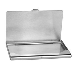 Stainless Steel Card Holder Case – Pocket Metal Wallet for Business, ID, Credit