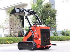 FREE SHIPPING STOMP Mini Skid-Steer by TYPHON 22.1HP Honda EPA Gasoline Engine