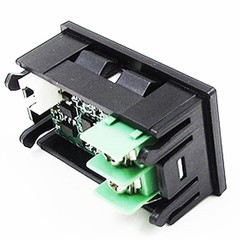 12V Green Fahrenheit Digital Temperature Gauge -58F~239F LED Display Screen w…