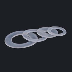 Nylon Plastic Flat Washers Insulating Washer Rubber Round Gasket Soft M3 M4-M20