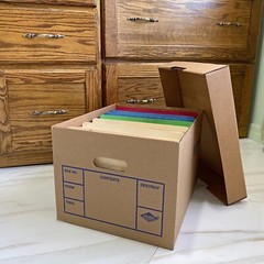 UBMOVE Office Moving Storage Boxes (12 Pk) Miracle File Moving Boxes 15x12x10