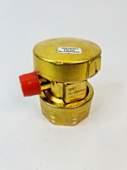 Kidde-Fenwal 81-872442-000 Brass Discharge Head, Grooved Nut for ADS and CO2