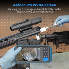 Teslong Rigid Rifle Borescope 4.5″ Monitor Fits .20 Caliber & Larger 26inch Rod