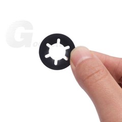 340pcs Internal Tooth Star Lock Spring Quick Washer Push On Speed Nut Assortment