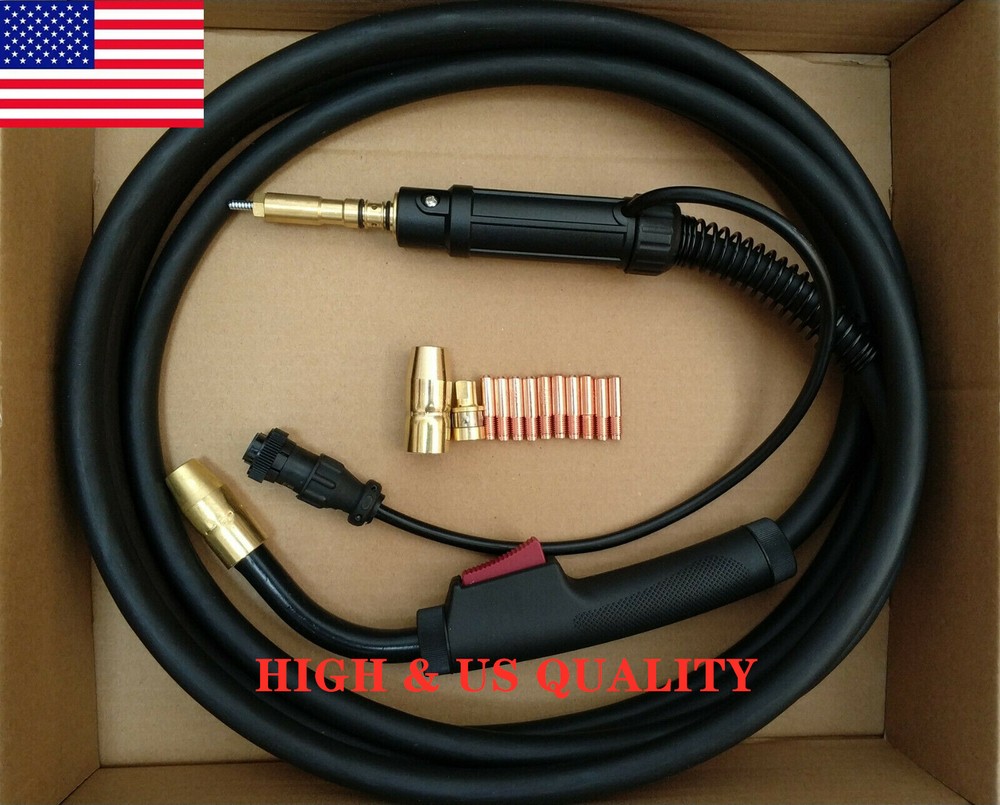 MIG WELDING GUN &TORCH 15′ 200A replacement HOBART Handler 210, Handler 210MVP