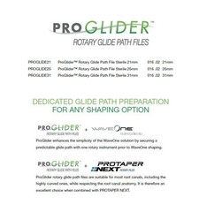 Proglider Rotary Glide Path Files Endodontic Files Dentsply All Size-30 files/pk