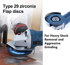 20x 4.5in T29 Flap Discs Zirconia Sanding Grinding Discs 40 60 80 120 Grit Wheel