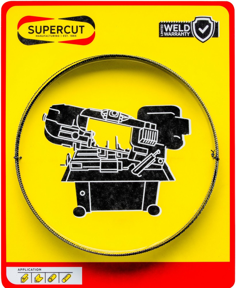 Supercut 93-inch x 3/4-inch x .032 x 10 TPI Carbon Tool Steel (Made in USA)