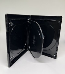 5 PCS NEW 15mm 4K ULTRA HD BLACK 3-DISC CASE, BOOKLET CLIPS, PS3-15MM UHD