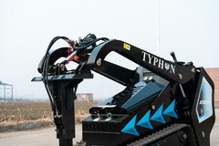 TYPHON STOMP X1300 &STOMP 509 Mini Skid Steer Hydraulic Rock & Concrete Breaker