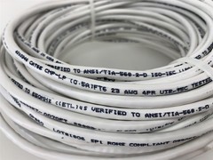 Windy City Wire 23-4P Uns Sol CMP C6 Wht Jkt TRA 556600-TRA – 100ft