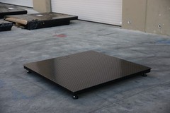 PS-700-48×48 Industrial Floor Scale Pallet 10,000 Lbs X 1 Lb 4’x4′ (48″X48″)