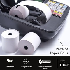 3 1/8” x 230′ Thermal Paper Rolls – BPA FREE – – Receipt paper rolls – Point…