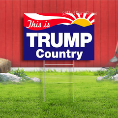This Is Trump Country Yard Sign
