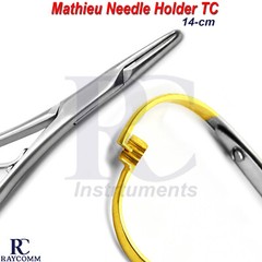 Mathieu TC Forceps Pliers Needle Holder Hemostat Surgical Dental Instruments CE