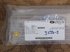 NIB 200 ft. TEFLON HEAT SHRINK TUBING FEP 1/8″ OD 1.3:1 shrink 0.125 in. 3mm