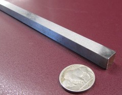 Square 4140 Alloy Steel Annealed Bars, 3/8″ x 3/8″ Wide x 60″ Length