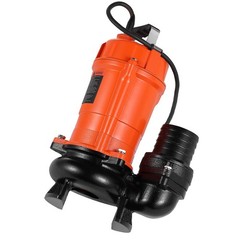 VEVOR 1 HP Submersible Trash Pump Sump Sewage Pump 5000 GPH 40 ft Lift Cast Iron