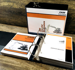 Case 688 Excavator Service Manual Parts Catalog Repair Book Set PIN 11601-After