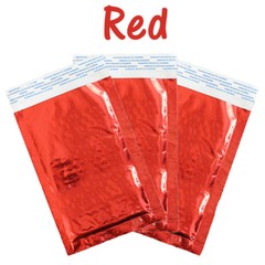 5×9 Reflective Metallic Bubble Mailers, Padded Shipping Mailing Glossy Envelopes