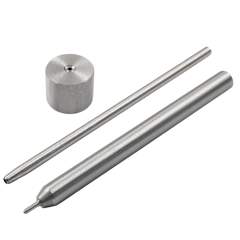 Litoexpe Eyelet Hole Punch Die Tool, 2mm Grommet Setter Hollow Punch (Include…