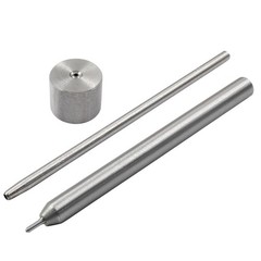 Litoexpe Eyelet Hole Punch Die Tool, 2mm Grommet Setter Hollow Punch (Include…