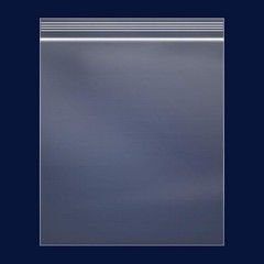 100 Pack 9×12 Inch Clear Reclosable Zipper Bag Plastic Poly Zip Lock Bags 2Mil
