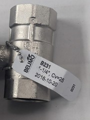 Trane ACT00693 Belimo B231 Actuated Ball Valve 1-1/4″ 24V Spring Return Cv=25