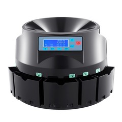 Uimoso USD Coin Sorter Coin Counter Wrapper and Roller 300 Coins/min LCD Display