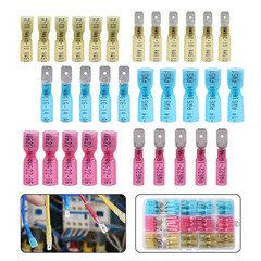 220pcs Waterproof Heat Shrink Spade Male & Female Wire Terminals Connectors Kit