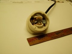 Leviton porcelain quick dis-connect for Abolite HID ballast housing