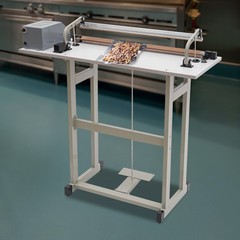 22.83″ Foot Pedal Impulse Sealer Heat Sealing Machine Plastic Bag sealer AC110V