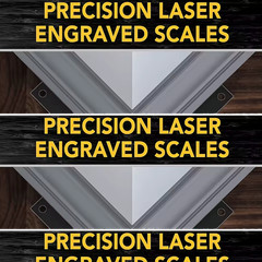 Aluminum Miter Saw Protractor | 7-Inch Rust Proof Angle Finder Featuring