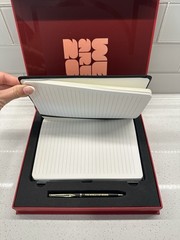 FIFA Official Hospitality Lined Notebook Journal & Pen Gift Box Set