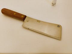 Dexter USA 6-inch High Carbon Steel Blade Cleaver Small to Med Cuts Factory 2nd