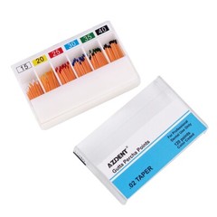 5 X Root Canal Dental Gutta Percha Points Endodontics 15#-40# 120Pcs/Pack