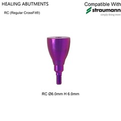 Dental Healing Abutment Caps Screw RC Fits ITI Straumann Ø4.5/5/6.0/6.5