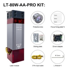 30W 20W 10W Optical Power Laser Module Kit for Laser Cutting Engraver DIY Tool