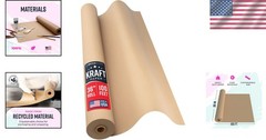 Large Brown Kraft Paper Roll – 36″ x 1200″ 100 ft