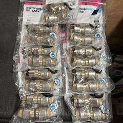 60 Sharkbite Max Push To Connect 1/2” End Stop New Sealed (333)