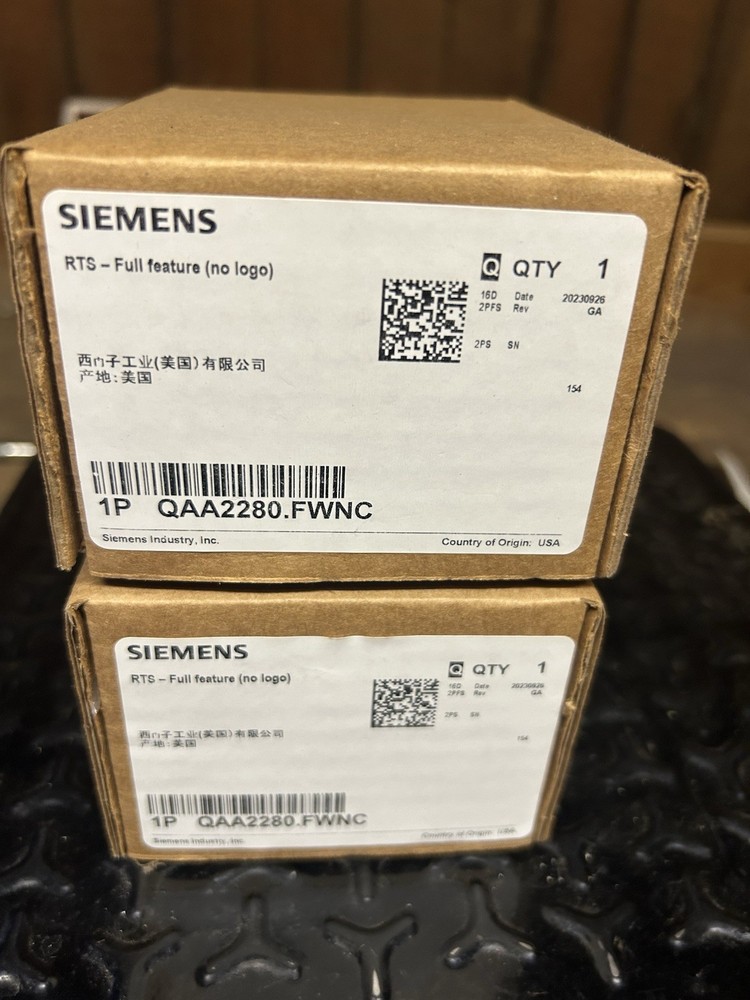 Siemens Building Technology QAA2280.FWNC 55-95F TEMP SENS W/OCUP DIG P