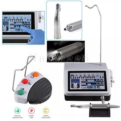 Dental Implant Motor System 20:1 Handpiece /Ultrasonic Piezo Scaler 2*Bottles
