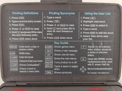 Franklin Bookman MWD-440 Merriam-Webster Electronic Dictionary Thesaurus Tested