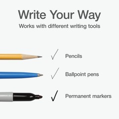 Redi-Tag Write-On Tabs, Repositionable Small Size, 40 4 Vivid Colors