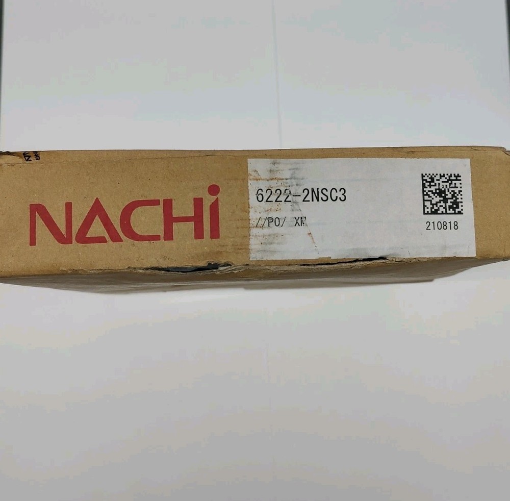 Nachi 6222-2NSC3 Made In Japan 110 X 200 X 38mm Rubber Sealed Both Sides