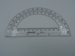Fiskars Plastic 180° Protractor UA0313