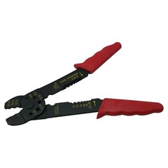 8″ Wire Stripper Cutter & Crimper Tool 22-10 AWG for Non & Insulated Terminals