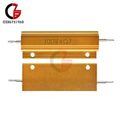 100W Watt Shell Power Aluminum Housed Case Wirewound Resistor 0.1-1000Ω Ohm